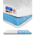 Produktbild: AM Qualitätsmatratzen Premium Plus Gelschaum Topper RG50 Made in Germany 80x200cm