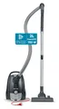 Produktbild: Severin Beutelstaubsauger BC 7030, leise & kompakt, 750W, 2L, für Teppich/Hartboden, Soft-Sound-Düse, 8m Reichweite, schwarz