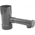 Produktbild: Regenwassersammler mit einem Ventil 100mm Bradas 9530 - Grau