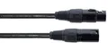 Produktbild: Cordial EM 3 FM XLR Verbindungskabel [1x XLR-Buchse 3 polig - 1x XLR-Stecker 3 polig] Schwarz (14747)