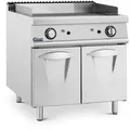Produktbild: Royal Catering Gas-Grillplatte - 12 kW - geriffelt - 50 - 300 °C - Propangas / LPG / Erdgas - Unterschrank -