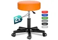 Produktbild: Casaria Drehhocker, Höhenverstellbar 10cm Polsterung 46-60cm Sitzhöhe 360° Drehbar Ø35cm