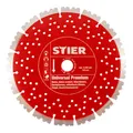 Produktbild: STIER Diamanttrennscheibe Universal Premium Ø125 mm Bohrung 22,23 mm