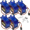 Produktbild: AZ-Delivery Aktoren SG90 Micro Servo Motor 9G für RC Roboter Hubschrauber Flugzeug, 5x SG90
