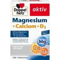 Produktbild: DOPPELHERZ Magnesium+Calcium+D3 Tabletten