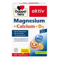 Produktbild: DOPPELHERZ Magnesium+Calcium+D3 Tabletten, 100 St PZN 00773216