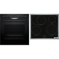 Produktbild: Bosch HND 615LS62 Set: HEG517BB4 + NIF645CB5E Herdset