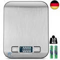 Produktbild: Küchenwaage Digital, 10KG Küchenwaage mit LCD Display und Tara Funktion, K