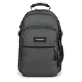 Produktbild: Eastpak TUTOR Black schwarz Denim Laptopfach Hauptfach Rucksack Vorderfach