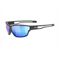 Produktbild: Uvex Sportstyle 806 Brille Black Matt/Mirror Blue