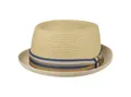 Produktbild: Stetson Strohhut Licano Pork Pie Krempenbreite: ca. 3.4 cm,Kopfhöhe: ca. 10.2 cm,UV-Schutz 40