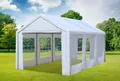 Produktbild: Partyzelt 3x6 Weiss PE Festzelt Pavillon wasserdicht Profi-Qualität Classic