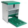 Produktbild: Feedomatic Futterautomat 5kg mit Trittplatte Geflügel Futter Automat Hühnertrog