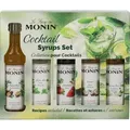 Produktbild: Monin Sirup Cocktail Set, Dessertsirup, Kokosnuss, Holunderblüte, Mojito-Minze, Passionsfrucht, Erdbeere, 250 ml, Flasche - Rot/Weiß/Gelb
