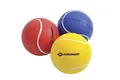 Produktbild: Schildkröt Soft Bälle, 3er Set (gelb, rot, blau), Ø7cm, weicher PU-Schaum, guter Absprung, für Beachball, Beachtennis etc., 970046