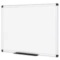 Produktbild: Magnetisches Whiteboard Silberner Aluminiumrahmen W90xH60CM