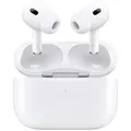Produktbild: Apple AirPods Pro (2nd Gen.) + MagSafe Charging Case USB-C AirPods Bluetooth® Stereo Weiß Noise Cancelling Headset, Ladecase, Schweißresistent, Wa