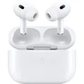 Produktbild: Apple Kopfhörer AirPods Pro 2. Gen 2023, weiß, In-Ear, mit Mikrofon, MagSafe-Ladecase, Bluetooth