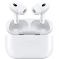 Produktbild: Apple AirPods Pro (2. Gen. 2024) mit MagSafe Ladecase, Weiß / USB-C