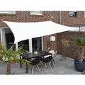 Produktbild: Floracord Vierecksonnensegel HDPE Weiß 250 cm x 300 cm