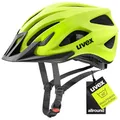 Produktbild: uvex viva 3 - leichter Allround-Helm für Damen und Herren - individuelle Größenanpassung - waschbare Innenausstattung - neon yellow matt - 56-62 cm