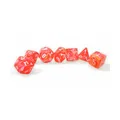 Produktbild: Dahlia Festive Luminary Dice with White Numbers 16mm (5/8in) Set of  (US IMPORT)