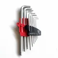 Produktbild: Würth Zebra Innensechskant Set 9tlg Winkelschraubendreher lang mit Kugelkopf