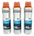Produktbild: ✅Loreal Men Expert Fresh Extreme Anti Transpirant Deo Spray 48h Schutz 3x 150ml✅