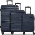 Produktbild: REDOLZ Essentials 16 Trolley-Set 3-teilig Dark Blue dunkelblau 55cm