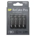 Produktbild: 1x4 GP ReCyko Pro NiMH Akkus AA/Mignon 2000mAh Pro