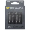 Produktbild: 4x GP ReCyko Pro AA-Akku NiMH 2000mAh Mignon LR06 LR6 1,2V AA Akku Accu Batterie