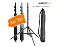 Produktbild: walimex pro WT-806 Lampenstativ 256cm 3er Set Lampenstativ