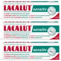 Produktbild: ✅ Lacalut Sensitiv Zahnpasta schmerzempfindliche Zähne Zahncreme 3x 75ml ✅