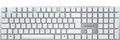 Produktbild: CHERRY KC 200 MX - Tastatur - USB - QWERTZ - Deutsch - Tastenschalter: CHERRY MX2A Brown - weiß - plastikfreie Verpackung (G80-3950LIBDE-1)