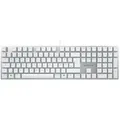 Produktbild: CHERRY KC 200 MX mechanisches Keyboard Weiß-Silber MX2A Brown Switches, DE-Layout