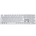 Produktbild: CHERRY KC 200 MX Kabelgebunden Tastatur Deutsch, QWERTZ Weiß, Silber