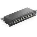 Produktbild: Patchpanel CAT6 CAT6a Netzwerk Patchfeld Verteiler RJ45 Patchkabel Verlegekabel