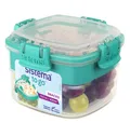 Produktbild: Snacks TO GO Frischhaltedose | 400 ml kleine SnackBox mit Fächern | BPAfrei
