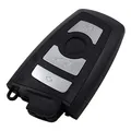 Produktbild: KONIKON Auto Schlüsselgehäuse Smartkey Ersatz 4 Tasten Funk Fernbedienung Autoschlüssel Schlüssel Neu passend für BMW F10 F11 F20 F25 F30 F31 F80 E84 F85