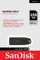 Produktbild: Sandisk Sandisk USB Stick 256GB Speicherstick Cruzer Ultra schwarz USB 3.0 USB-Stick