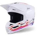 Produktbild: Alpinestars S-M3 Force Motocross Helm, weiss-mehrfarbig, Größe XL für Männer