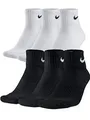 Produktbild: NIKE 9 X Sport Freizeit Socken Strümpfe 3 X 3er Pack SX7667 a, Farbe:Weiß, Größe:M = 38-42