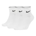 Produktbild: NIKE Unisex 3er Pack Sportsocken - Everyday, Cotton Cushioned Ankle, einfarbi...