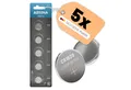 Produktbild: ABSINA CR1620 3V Lithium Knopfzelle 5er Pack - 1620 - für Autoschlüssel Knopfzelle, (1 St)