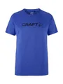 Produktbild: Craft CORE Essence Logo Tee | Sportshirt Herren L | Jump | Activewear für Herren aus recyceltem Polyester | Geschwungene Seitennähte | Quick Dry Tshirt Herren | Funktionsshirt Herren