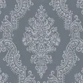 Produktbild: As Creation - Vliestapete Grau Barock Tapete Gemustert Gerader Ansatz Pure Elegance - Grau