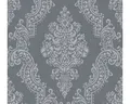 Produktbild: Vliestapete 39765-7 Pure Elegance Barockornament grau glänzend