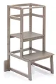 Produktbild: Fillikid Lernturm Tower höhenverstellbar 40 - 60 cm Hartholz grau | 1550-07