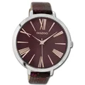 Produktbild: Oozoo Damen Armbanduhr Timepieces Analog Leder dunkelrot UOC9171A