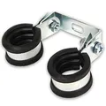 Produktbild: Doppelrohrschelle mit Bügel [40-43mm]